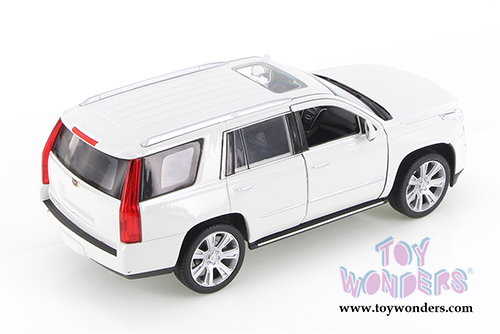 Welly - Cadillac Escalade&reg; SUV (2017, 1/24 scale diecast model car, White) 24084WWT