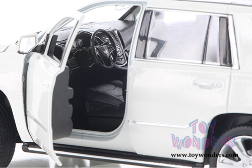 Welly - Cadillac Escalade&reg; SUV (2017, 1/24 scale diecast model car, White) 24084WWT