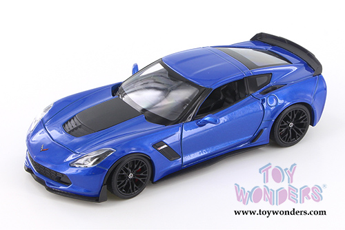 Welly - Chevrolet&reg; Corvette&reg; Z06 Hardtop (2017, 1/24 scale diecast model car, Asstd.) 24085/4D