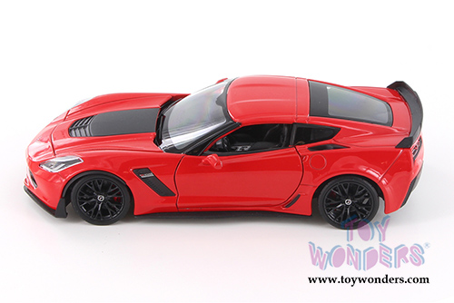 Welly - Chevrolet&reg; Corvette&reg; Z06 Hardtop (2017, 1/24 scale diecast model car, Asstd.) 24085/4D