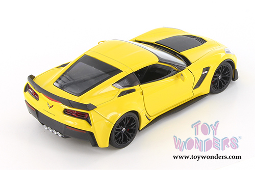 Welly - Chevrolet&reg; Corvette&reg; Z06 Hardtop (2017, 1/24 scale diecast model car, Asstd.) 24085/4D