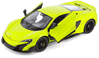 Showcasts® Collectibles - McLaren 675LT Coupe (1/24 scale diecast model car, Asstd.) 24089/4D MAP: $19.99