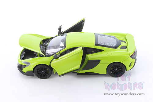 Welly - McLaren 675LT Coupe (1/24 scale diecast model car, Green) 24089WGN
