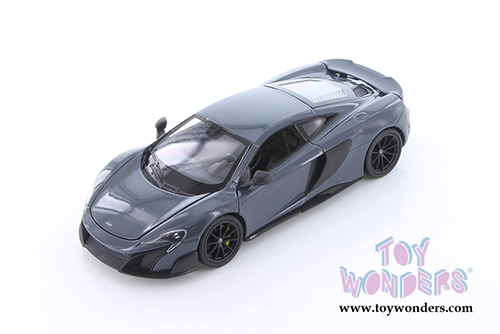Welly - McLaren 675LT Coupe (1/24 scale diecast model car, Gray) 24089WGY