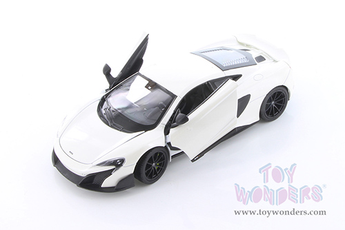 Welly - McLaren 675LT Coupe (1/24 scale diecast model car, White) 24089WWT