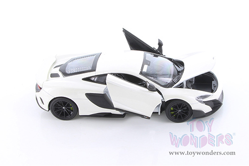Welly - McLaren 675LT Coupe (1/24 scale diecast model car, White) 24089WWT