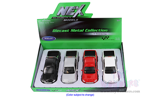 Welly - Mercedes-Benz X-Class Pickup Truck (1/27 Scale diecast model car, Asstd.) 24100/4D