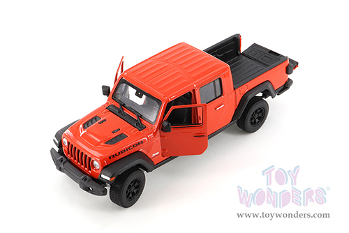 Welly - Jeep® Gladiator Pickup Truck (2020, 1/27 Scale diecast model car, Orange) 24103WOR
