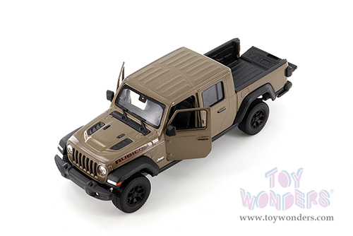 Welly - Jeep&reg; Gladiator Pickup Truck (2020, 1/27 Scale diecast model car, Sand) 24103WSD