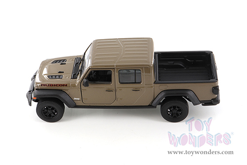 Welly - Jeep&reg; Gladiator Pickup Truck (2020, 1/27 Scale diecast model car, Sand) 24103WSD