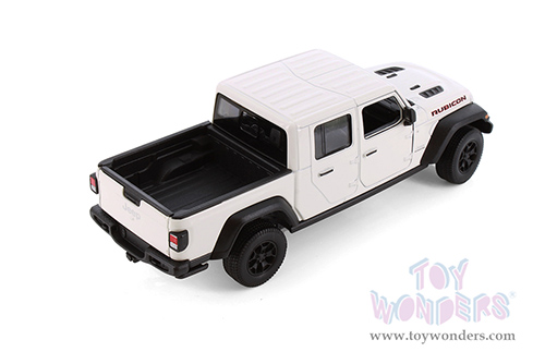 Welly - Jeep® Gladiator Pickup Truck (2020, 1/27 Scale diecast model car, White) 24103WWT