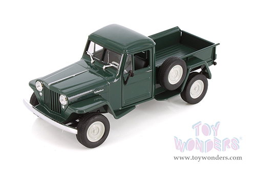 Welly - Jeep® Willys Pickup Truck (1947, 1/24 Scale diecast model car, Asstd.) 24116/4D