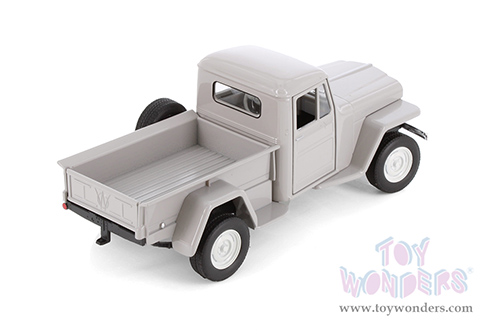 Welly - Jeep® Willys Pickup Truck (1947, 1/24 Scale diecast model car, Asstd.) 24116/4D