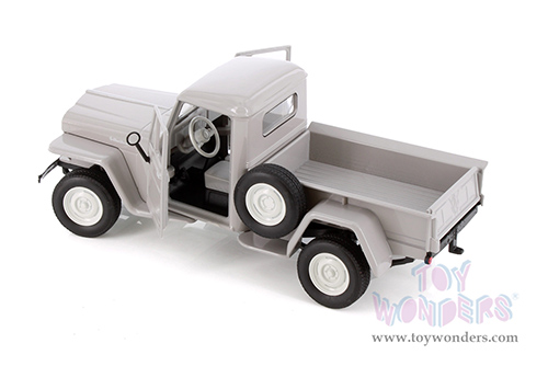 Welly - Jeep® Willys Pickup Truck (1947, 1/24 Scale diecast model car, Asstd.) 24116/4D