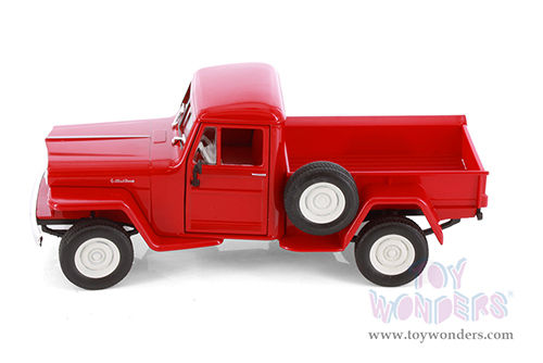Welly - Jeep® Willys Pickup Truck (1947, 1/24 Scale diecast model car, Asstd.) 24116/4D