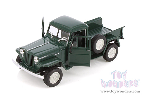 Welly - Jeep® Willys Pickup Truck (1947, 1/24 Scale diecast model car, Asstd.) 24116/4D