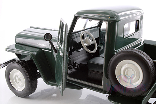 Welly - Jeep® Willys Pickup Truck (1947, 1/24 Scale diecast model car, Asstd.) 24116/4D