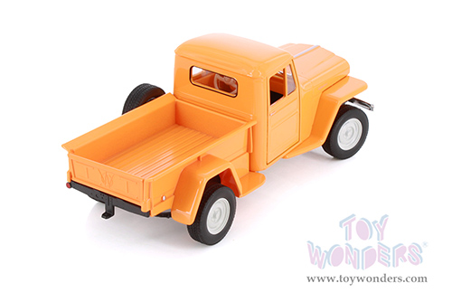 Welly - Jeep® Willys Pickup Truck (1947, 1/24 Scale diecast model car, Asstd.) 24116/4D