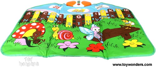 A-B-Critters & Animal Tunes Musical Mat (Asstd.) 2500/01E