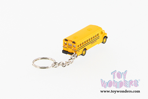 2523DK Kinsmart School Bus Key Chain Diecast Model Car