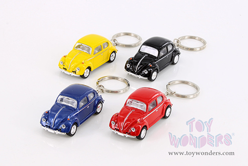 2540DK Kinsmart 1967 Volkswagen Classic Beetle Key Chain Diecast Model Car