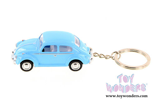 Kinsmart - Volkswagen Classical  Beetle Key Chain (1967, 1/64 Scale diecast model car, Asstd.) 2543DFK/2K