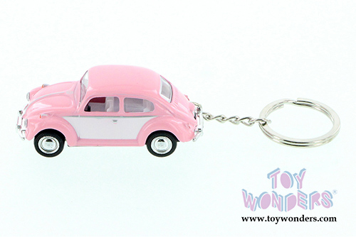 Kinsmart - Volkswagen Classical  Beetle Key Chain (1967, 1/64 Scale diecast model car, Asstd.) 2543DYK