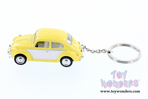Kinsmart - Volkswagen Classical  Beetle Key Chain (1967, 1/64 Scale diecast model car, Asstd.) 2543DYK