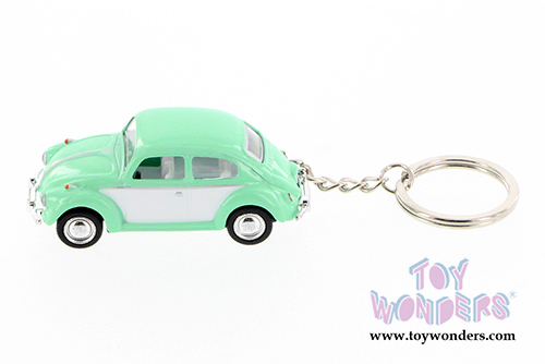 Kinsmart - Volkswagen Classical  Beetle Key Chain (1967, 1/64 Scale diecast model car, Asstd.) 2543DYK