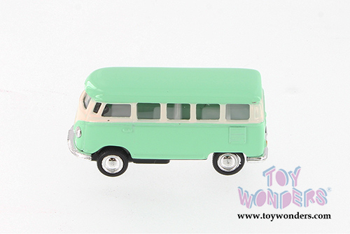 Kinsmart - Volkswagen Classic Bus (1962, 2.5" diecast model car, Asstd.) 2546D