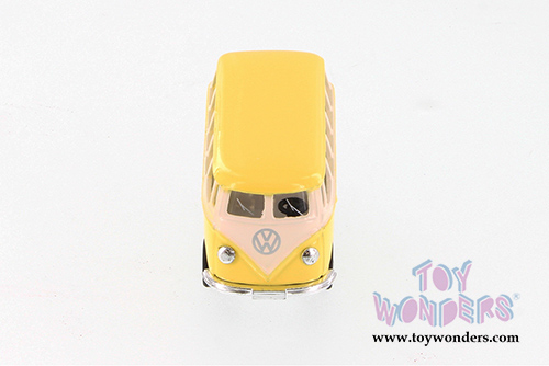 Kinsmart - Volkswagen Classic Bus (1962, 2.5" diecast model car, Asstd.) 2546D