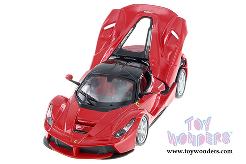 BBurago Ferrari Race & Play - LaFerrari F70 Hard Top (1/24 scale diecast model car, Red) 26001D