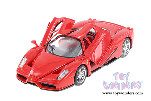 BBurago Ferrari Race & Play - Ferrari Enzo Hard Top (1/24 scale diecast model car, Red) 26006D