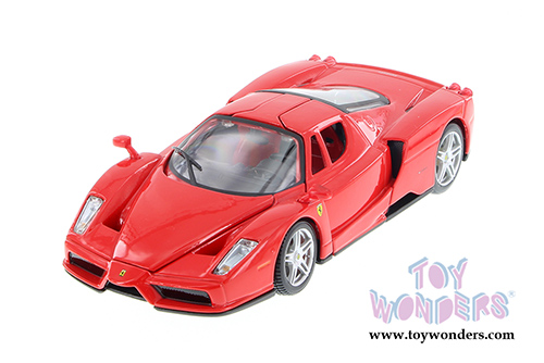 BBurago Ferrari Race & Play - Ferrari Enzo Hard Top (1/24 scale diecast model car, Red) 26006D