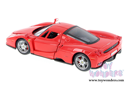 BBurago Ferrari Race & Play - Ferrari Enzo Hard Top (1/24 scale diecast model car, Red) 26006D