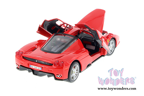 BBurago Ferrari Race & Play - Ferrari Enzo Hard Top (1/24 scale diecast model car, Red) 26006D