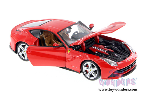 BBurago Ferrari Race & Play -  Ferrari F12 Berlinetta Hardtop (1/24 scale diecast model car, Red) 26007D