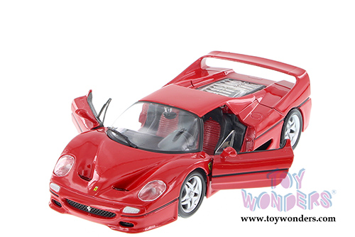 BBurago Ferrari Race & Play - Ferrari F50 Hard Top (1/24 scale diecast model car, Red) 26010D