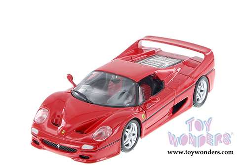 BBurago Ferrari Race & Play - Ferrari F50 Hard Top (1/24 scale diecast model car, Red) 26010D