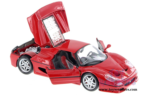 BBurago Ferrari Race & Play - Ferrari F50 Hard Top (1/24 scale diecast model car, Red) 26010D