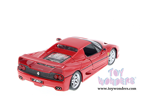 BBurago Ferrari Race & Play - Ferrari F50 Hard Top (1/24 scale diecast model car, Red) 26010D