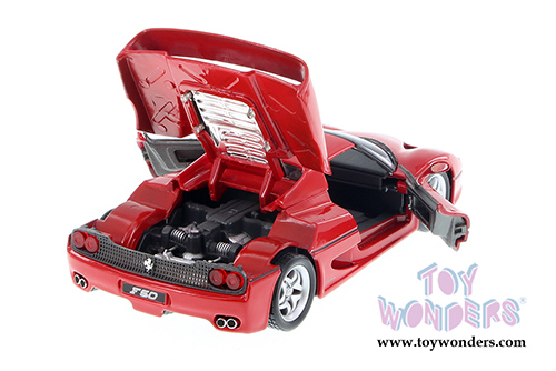 BBurago Ferrari Race & Play - Ferrari F50 Hard Top (1/24 scale diecast model car, Red) 26010D