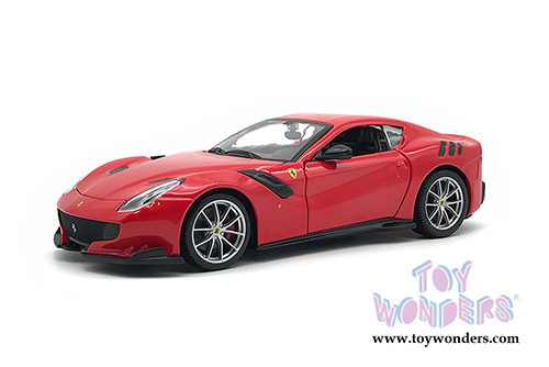 BBurago Ferrari Race & Play - Ferrari F12 TDF (1/24 scale diecast model car, Red) 26021R