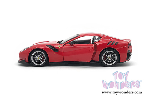 BBurago Ferrari Race & Play - Ferrari F12 TDF (1/24 scale diecast model car, Red) 26021R