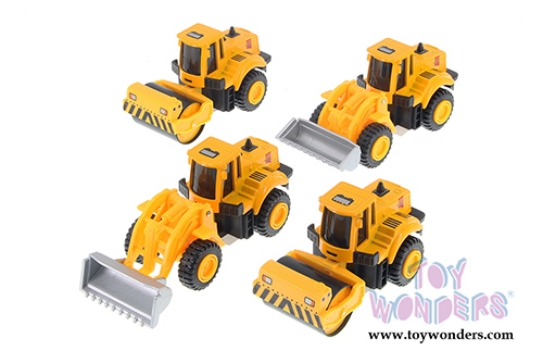 Extreme Construction Vehicle (4.5" diecast model car, Yellow) 2681/2D