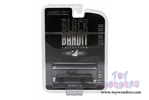 Greenlight Black Bandit Series 13 (1/64 scale diecast model car, Black) 27790/48