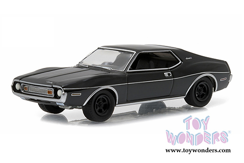 Greenlight Black Bandit - Series 14 AMC Javelin (1973, 1/64 scale diecast model car, Black) 27840B/6