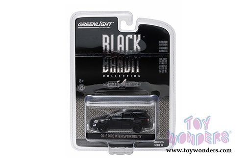 Greenlight Black Bandit Series 15 (1/64 scale diecast model car, Black) 27860/48