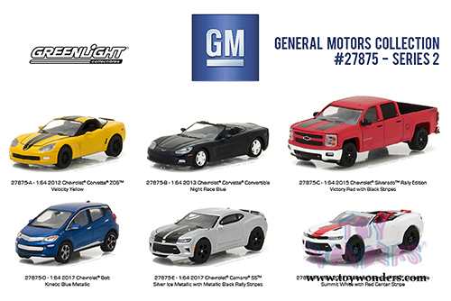 Greenlight - General Motors Collection Series 2 (1/64 scale diecast model car, Asstd.) 27875/48