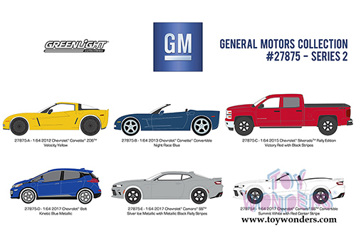 Greenlight - General Motors Collection Series 2 (1/64 scale diecast model car, Asstd.) 27875/48